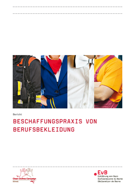 Titelbild Beschaffungs&shy;praxis von Berufs&shy;bekleidung