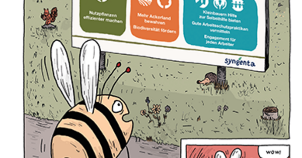 Comic Weltreise Einer Biene Zu Syngentas Pestiziden Public Eye