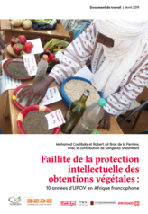 Faillite de la protection intellectuelle des obtentions végétales