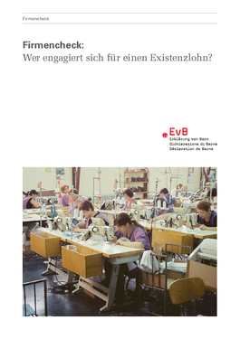 Titelbild Firmencheck: Wer en&shy;ga&shy;giert sich für einen Existenz&shy;lohn?