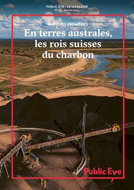 Couverture du rapport: En terres australes, les rois suisses du charbon