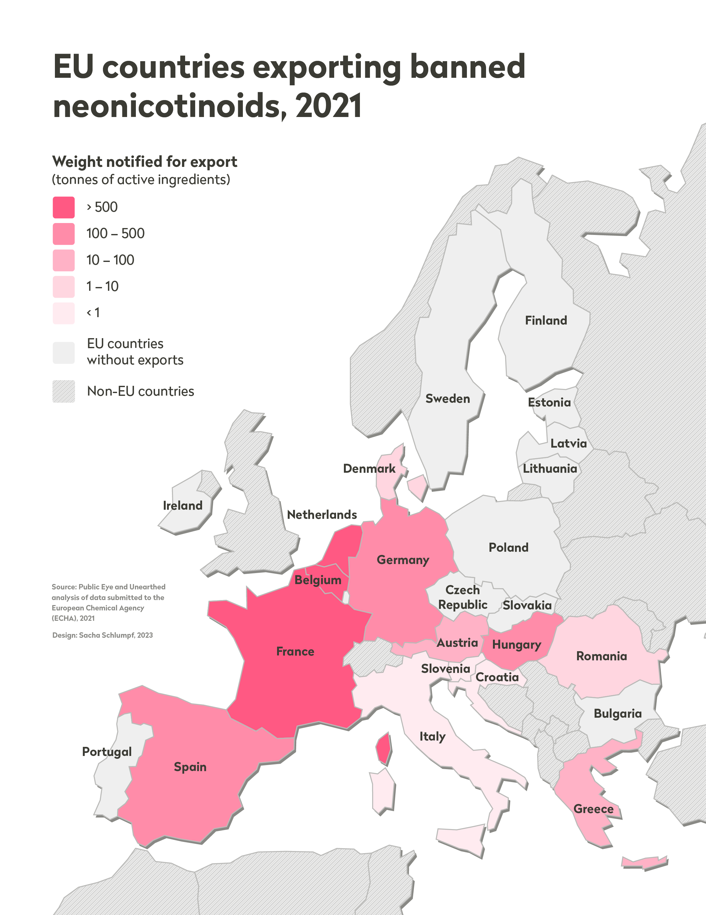 EU sending huge quantities of banned, bee-killing pesticides to poorer  countries, documents reveal